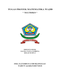 More images for contoh tugas proyek matematika sma » Tugas Proyek Matematika Pdf