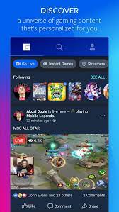 All.apk files found on our site are original and unmodified. Facebook Gaming 64 0 0 39 116 Apk Download