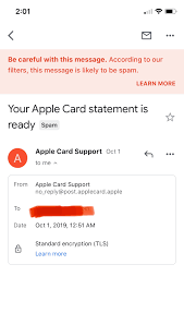 Potential downsides to the apple card. This Looks Like A Real Email To Me Anyone Else Get It Filtered Applecard