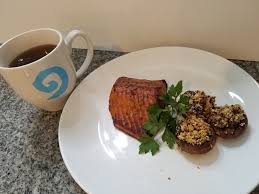 Warcraft Cooking Irl Stuffed Lushrooms Firecracker Salmon Honeymint Tea Giveaway Wowhead News