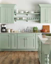Select Your Kitchen Style Home Depot Kitchen Cottage Kitchen Design Green Kitchen Cabinets