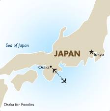 Satellite image of osaka, japan and near destinations. Osaka For Foodies Japan Vacation Goway