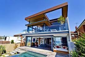 Modern beach front house ⭐ , united states, california, los angeles, 6605 ocean front walk: Modern Beach House With Glass Front And A Wonderful Sea View Interior Design Ideas Ofdesign