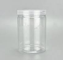 Wholesale Food Grade 100g 200g 500g Storage Cans Clear Pet Plastic Jar Food  Jar