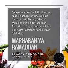 Selamat hari raya june 4, 2019. Ucapan Selamat Menyambut Bulan Ramadhan Al Mubarak 1439 H