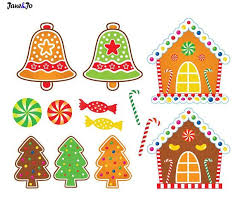 30 Gingerbread Clipartgingerbread Clipartschristmas Etsy In 2020 Christmas Quilt Blocks Gingerbread Crafts Gingerbread House Candy