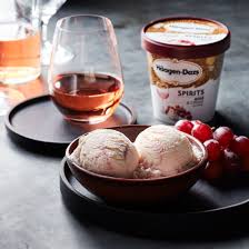 Whisk in 1 cup whipped cream to combine, then fold in remaining whipped. Haagen Dazs Just Added A New Rose Cream Flavor To Its Boozy Ice Cream Line