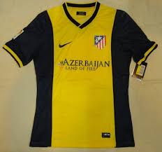 I hope you will enjoy play the game with kits from kuchalana.com. 13 14 Atletico Madrid Away Yellow Soccer Jersey Shirt Football Shirts Jersey Shirt Mens Tops