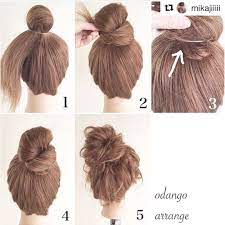 Easy Hairstyles Tutorials Christmas Cute Meatball Head Hair Tutorials Easy Easy Hairstyles Hair Tutorial