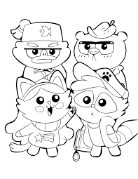 Aha ha ha ha ha! Gravity Falls Cute Animals Coloring Page Disney Lol