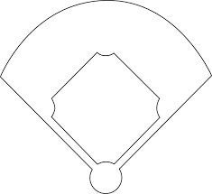 Baseball Diamond Template Printable Clipart Best Clipart