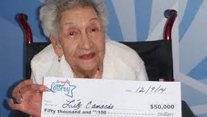 101-year-old wins $50,000 Arizona Lottery prize