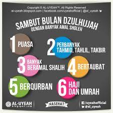 Amalan Di 10 Hari Pertama Bulan Dzulhijjah Kekuatan Doa Motivasi Bijak
