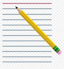 Paper with writing clipart is a handpicked free hd png images. Pencil And Paper Pen Notebook Clipart Free Transparent Pencil Writing On Paper Clipart Hd Png Download Vhv