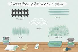 If you want different patterns, then you can use different brush for slapping it on the wall. 10 Decorative Paint Techniques For Your Walls