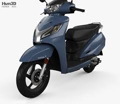 3d Model Of Honda Activa 125 2019 3d Model Honda Model