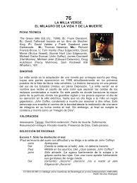 El libro la milla verde en formato pdf. Milla Verde Religion Y Creencia