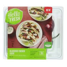 And the sweet and tangy pineapple cucumber slaw and avocado crema hit this one out of the park! Hello Fresh Blackened Chicken Tacos Kit Shop Meal Kits At H E B