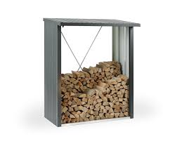 Any general contractor fees, if used for the project. Firewood Storage Made Of Metal Storage Solution Metal Biohort