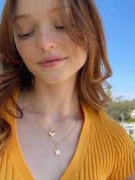 Puffy Heart Charm Necklace