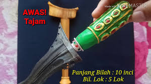 Keris taming sari merupakan keris yang telah digunakan oleh. Keris Jawa Taming Sari Java Kris Taming Sari Youtube
