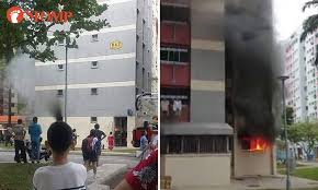 Never use an extension cord for an air conditioner. Fire Involving Air Conditioner Breaks Out At Woodlands Hdb Flat Explosions Heard