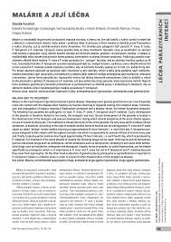 Některé z příznaků a symptomů, které mohou všichni pacienti s malárií zažít dříve, než se úspěšně stali oběťmi nemoci, byly zaznamenány. Https Www Solen Cz Pdfs Far 2005 02 03 Pdf