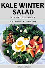 Recipe For Kale Salad With Apple Cheddar Yummy Salad Recipes Salad Recipes Healthy Easy Healthy Holiday Recipes