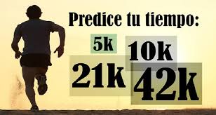 Tabla Para Predecir Tus Tiempos En 5k 10k 21k Y Maraton Marathon Ranking