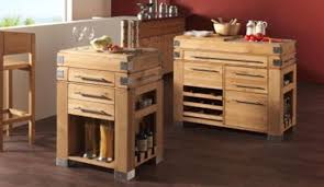 Meuble De Metier Un Billot De Boucher Dans La Cuisine Meuble De Metier Cuisine Bois Amenagement Cuisine