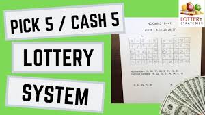 pick 5 cash 5 lottery strategy pick winning pick 5 numbers