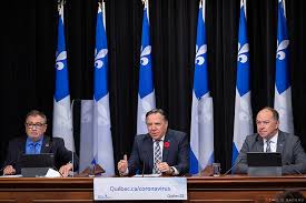 Nos commentaires sur ce communiqué. Pandemie De La Covid 19 Point De Presse Du 29 Octobre Gouvernement Du Quebec