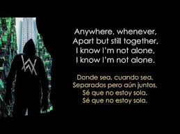 Alan Walker Alone Lyrics Espanol Ingles Youtube