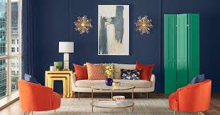 Association de bleu, jaune et blanc pour intérieur harmonieux et tendre. Tendance Couleur Interieur 2020 Decryptage