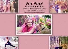 Soft Pastel Photoshop Action Photoshop Actions Soft Pastel Photoshop