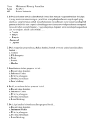 Maybe you would like to learn more about one of these? Soal B Indo