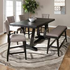 Emory counter dinette with 3 benches by signature design by ashley furniture in casual dining sets. Hampton Counter Table 4 Side Chairs Bench Dining Room Furniture Sets Casual Dining Room Furniture Antique Dining Rooms
