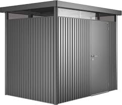 Stahlgeratehaus Highline H2 Gartenhaus Modern Gartenhaus Lagerschuppen