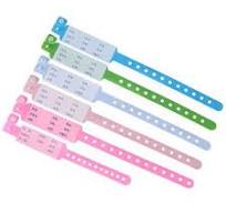 Custom PVC RFID Patient Wristbands from Supplier