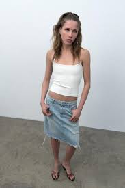 半身裙中長裙| ZARA 香港特別行政區