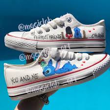 Converse All Star Lilo and Stitch, Hand Painted, Custom Disney, Stitch  Sneakers