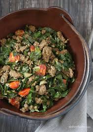 Kenyan Braised Collard Greens And Ground Beef Sukuma Wiki Recipe Recipes Collard Greens Beef Recipes