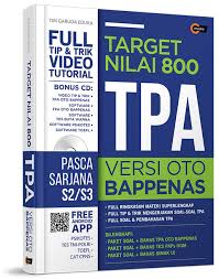 Download buku tpa oto bappenas pdf. Target Nilai 800 Tpa Versi Oto Bappenas Penerbit Cmedia