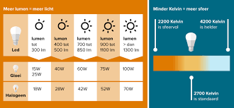 van watt naar lumen en welke licht kleur zelfklus informatie