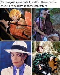 Kimetsu no yaiba anime maintained a 8.71 rating on myanimelist with 92,100 votes submitted.3 on following the premiere of the anime series, demon slayer: Perfect Cosplay Doesn T Exist Wait 9gag