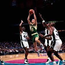 Detlef Schrempf Againt Spurs Seattle Sports Nba Basketball Inside The Nba