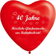 Hochzeit Blog Glueckwunsch Rubinhochzeit Gedicht Rubinhochzeit