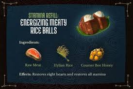 Hearty salmon + goat butter + tabantha wheat + rock salt. 10 Botw Recipes Ideas Recipes Geek Food Breath Of The Wild