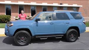 Toyota 4runner trd pro blue. The 2018 Toyota 4runner Trd Pro Is A 50 000 Old School Suv Youtube