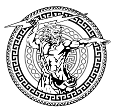 Ares the greek god of war. Zeus Cercle Greek Circle Ancient Greece Adult Coloring Pages